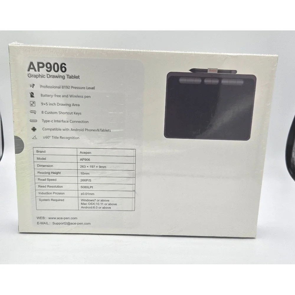 New Acepen‎ AP906 Graphic Drawing Tablet